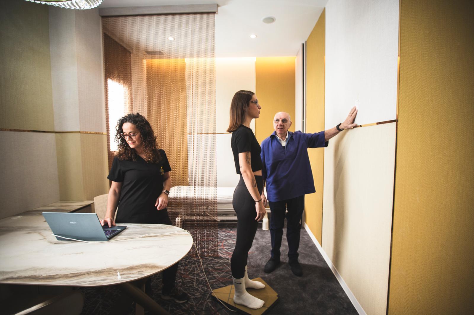 Posturometer in clinical use