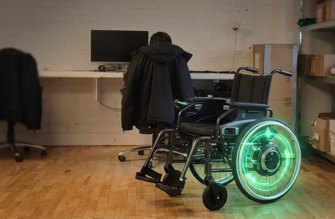 I Put Two Overpowered Motors on My Wheelchair